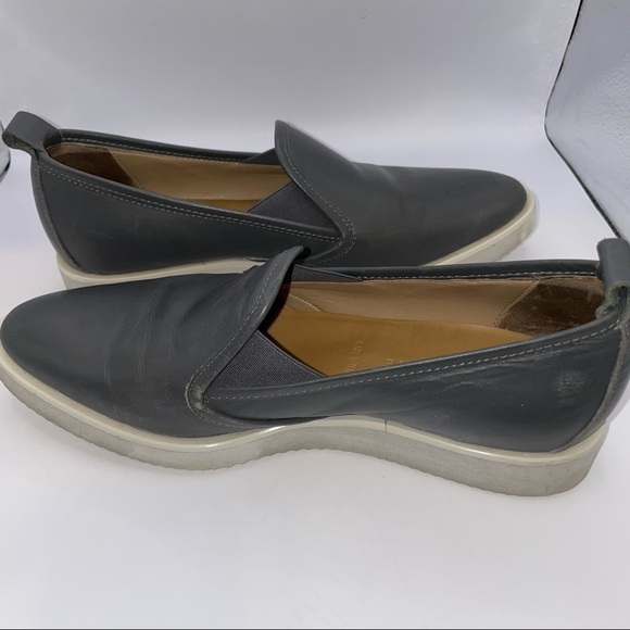 Everlane The Street Shoe Gray leather Pointy Toe sneakers - Picture 7 of 10